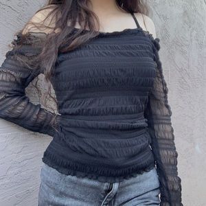 Vintage Sheer Blouse